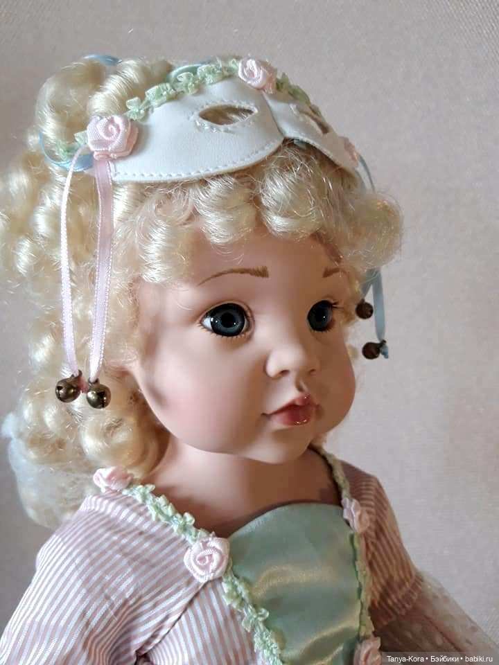 Мадемуазель Венеция — Куклы Hildegard Gunzel (Гюнцель) из винила: Gotz (фото 3)