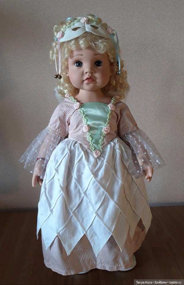 Мадемуазель Венеция — Куклы Hildegard Gunzel (Гюнцель) из винила: Gotz (фото 4)