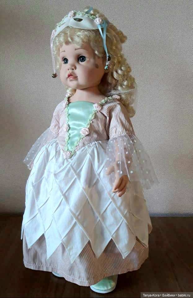 Мадемуазель Венеция — Куклы Hildegard Gunzel (Гюнцель) из винила: Gotz (фото 6)