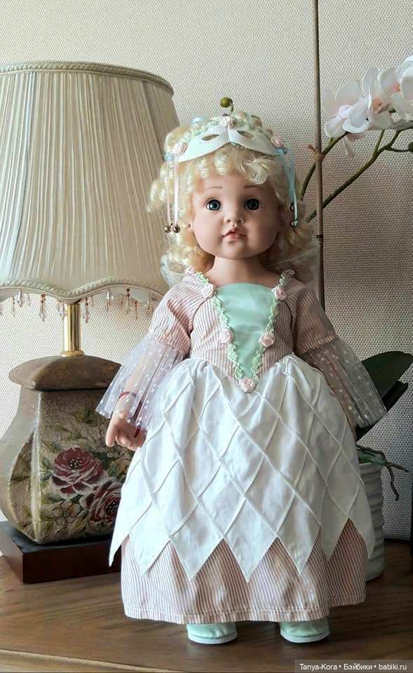 Мадемуазель Венеция — Куклы Hildegard Gunzel (Гюнцель) из винила: Gotz (фото 7)