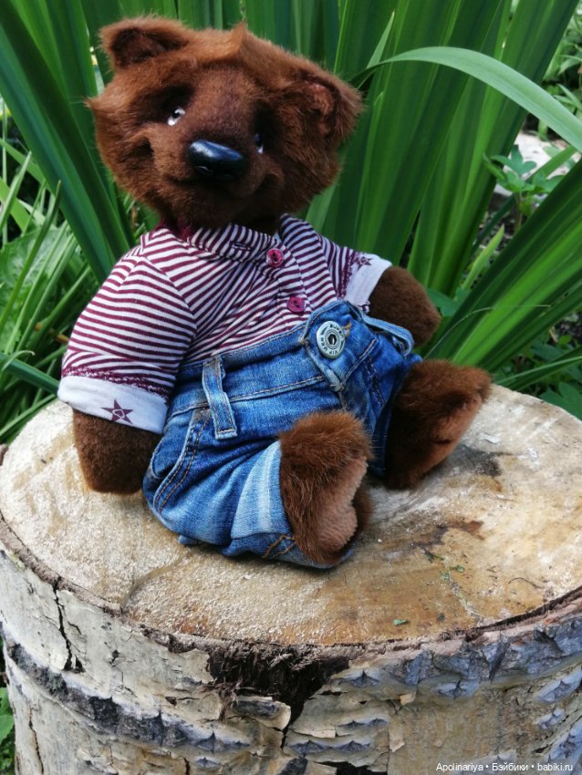 Ashley мишка-тедди — Авторские мишки Тедди и друзья: фото (фото 7)
