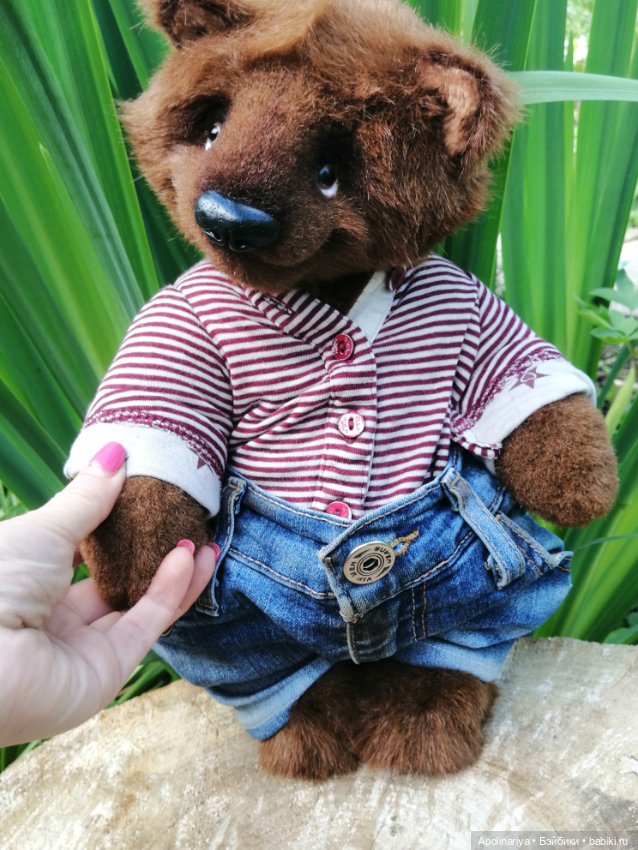 Ashley мишка-тедди — Авторские мишки Тедди и друзья: фото (фото 4)