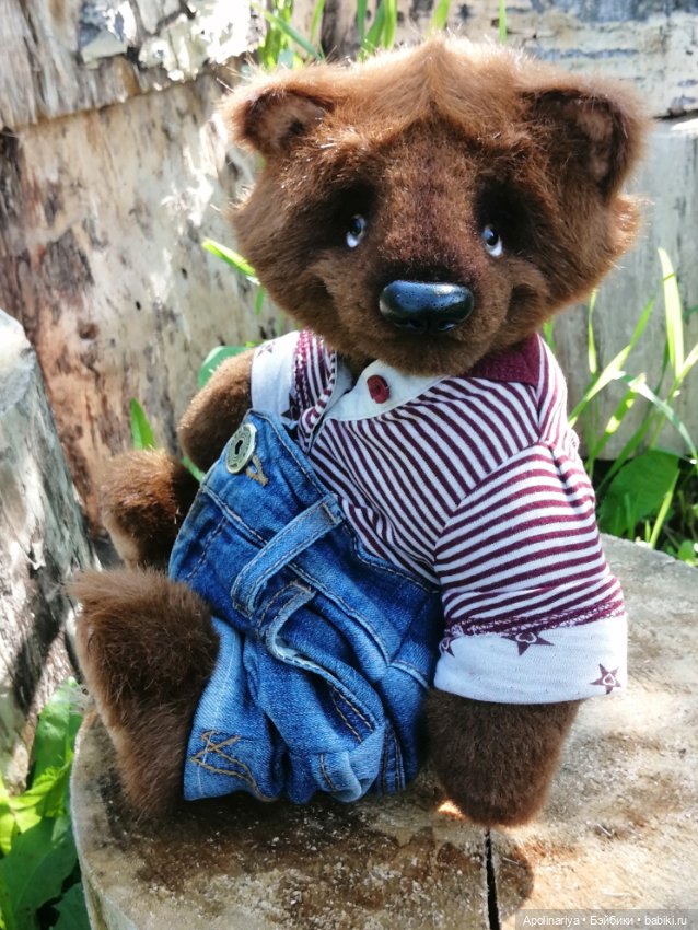 Ashley мишка-тедди — Авторские мишки Тедди и друзья: фото
