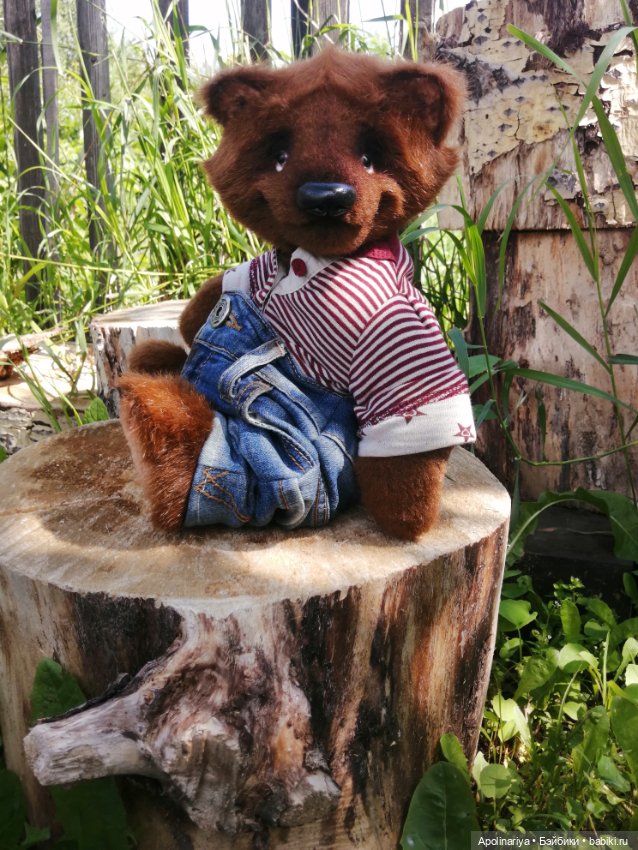 Ashley мишка-тедди — Авторские мишки Тедди и друзья: фото (фото 10)