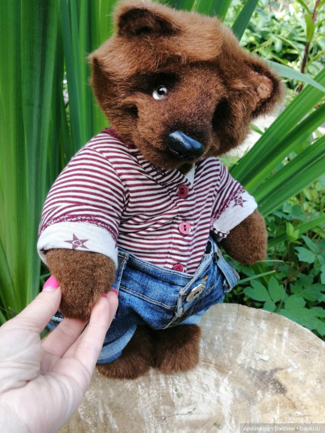Ashley мишка-тедди — Авторские мишки Тедди и друзья: фото (фото 6)