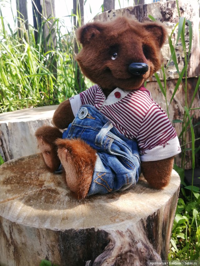 Ashley мишка-тедди — Авторские мишки Тедди и друзья: фото (фото 9)
