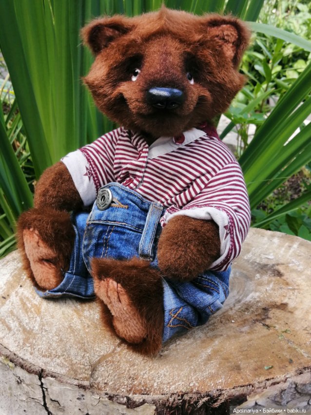 Ashley мишка-тедди — Авторские мишки Тедди и друзья: фото (фото 2)