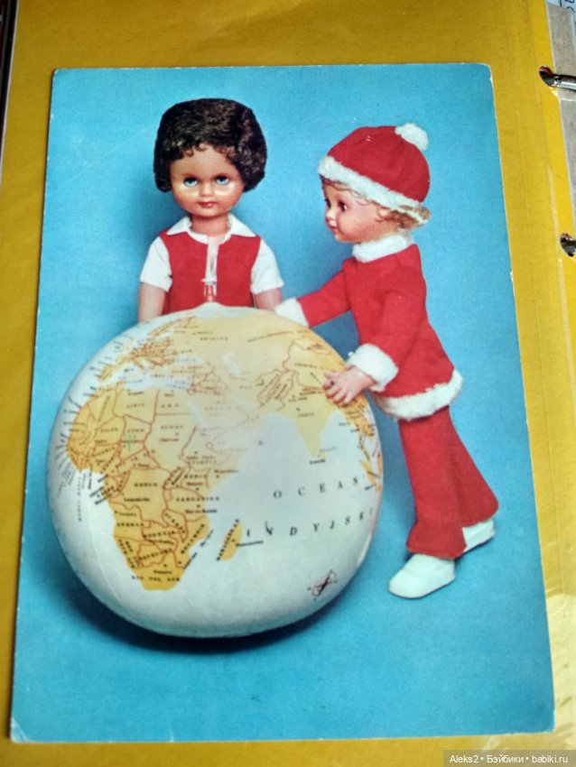 Коллекция открыток КУКЛЫ ГДР, Барби и др