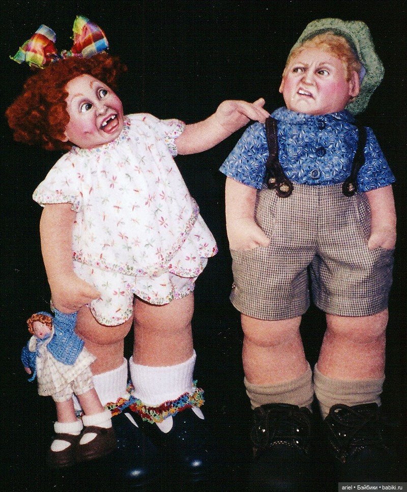 Уникальные куклы от автора Donna May Robinson (фото 7)