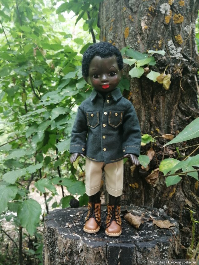 Максимка в лесу. Негритенок СССР (фото 5)