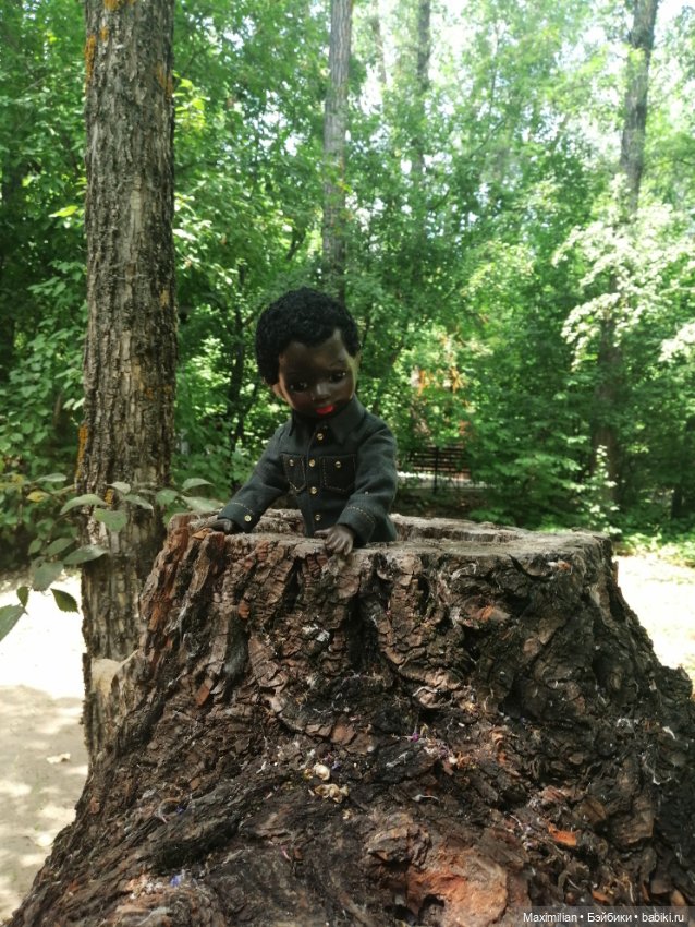 Максимка в лесу. Негритенок СССР (фото 4)