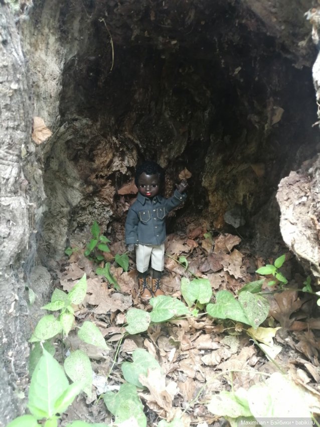 Максимка в лесу. Негритенок СССР (фото 3)