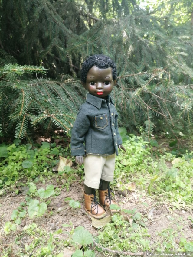 Максимка в лесу. Негритенок СССР