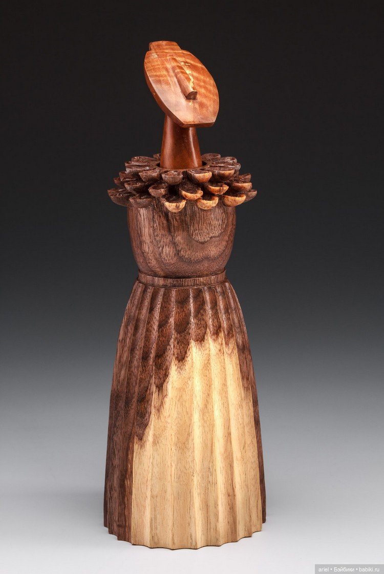 Неповторимые работы из дерева от Larry Blount, Akira Studios (фото 10)