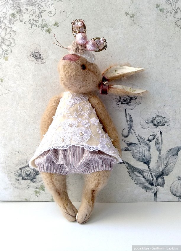 Зайка Рози — Авторские мишки Тедди и друзья: фото (фото 6)