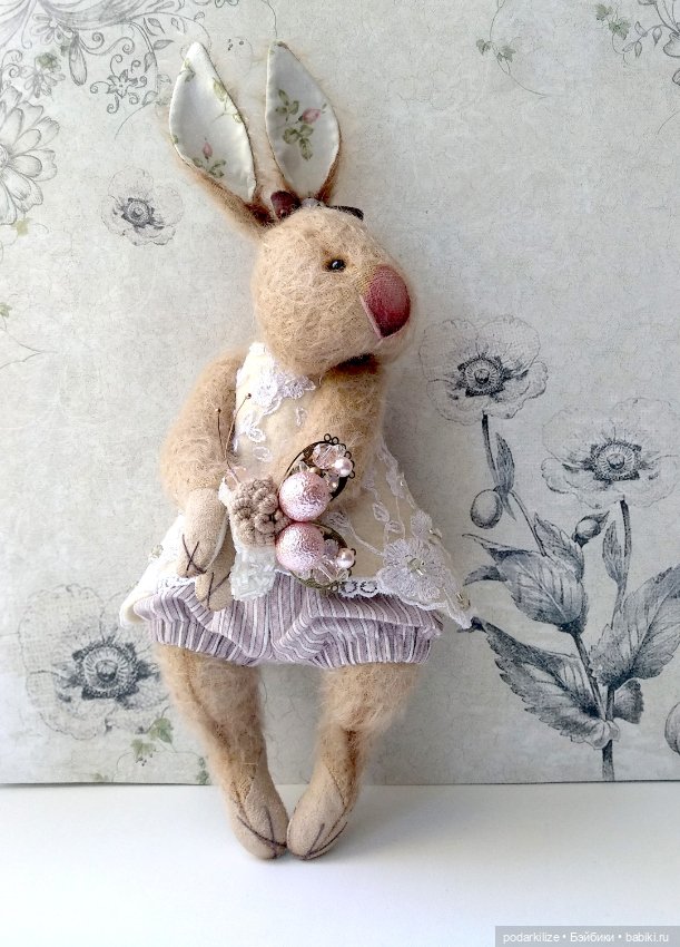 Зайка Рози — Авторские мишки Тедди и друзья: фото (фото 5)