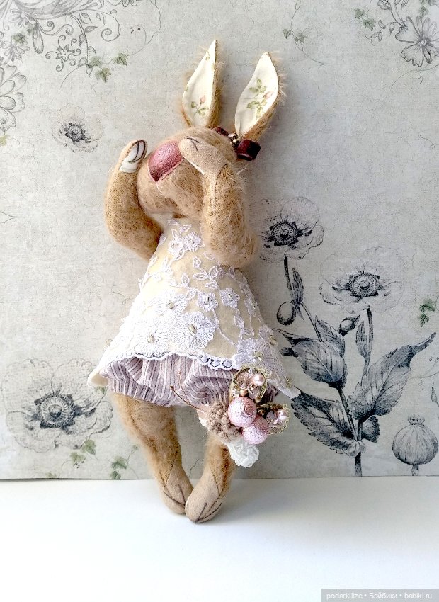 Зайка Рози — Авторские мишки Тедди и друзья: фото (фото 3)