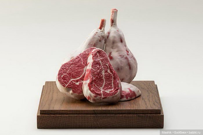Мясные скульптуры Roni Landa