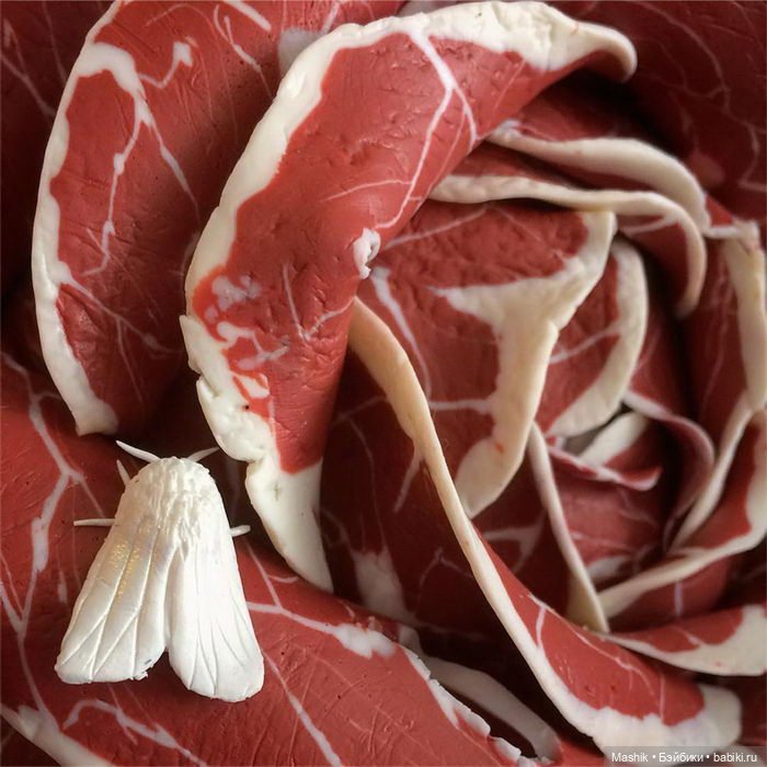 Мясные скульптуры Roni Landa