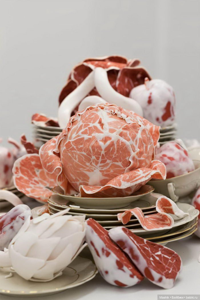 Мясные скульптуры Roni Landa (фото 6)