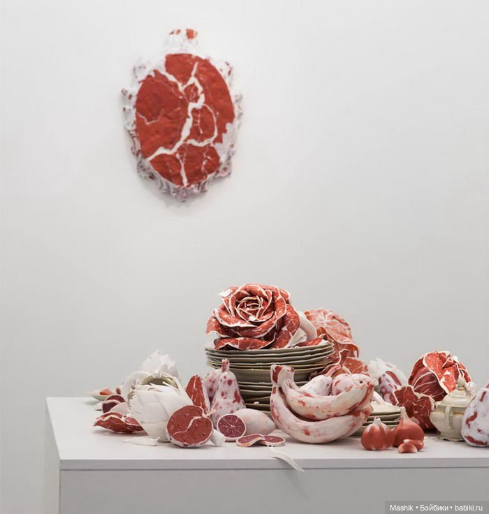 Мясные скульптуры Roni Landa