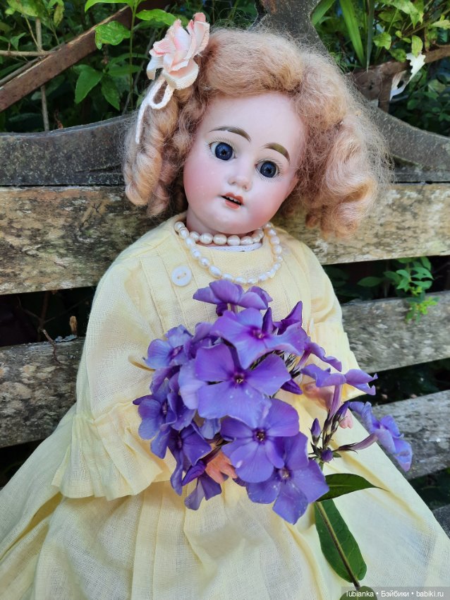 Моя солнечная девочка — Антикварные куклы Armand Marseille (AM): молд 390 (фото 9)