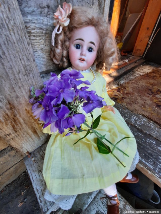 Моя солнечная девочка — Антикварные куклы Armand Marseille (AM): молд 390 (фото 7)