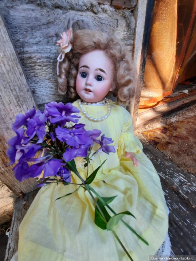 Моя солнечная девочка — Антикварные куклы Armand Marseille (AM): молд 390 (фото 8)