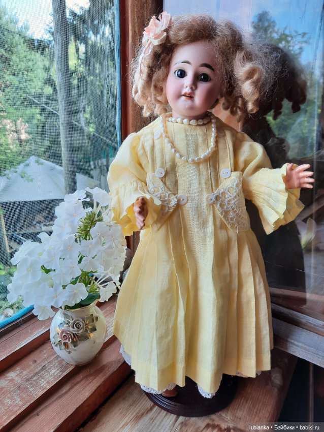 Моя солнечная девочка — Антикварные куклы Armand Marseille (AM): молд 390 (фото 4)