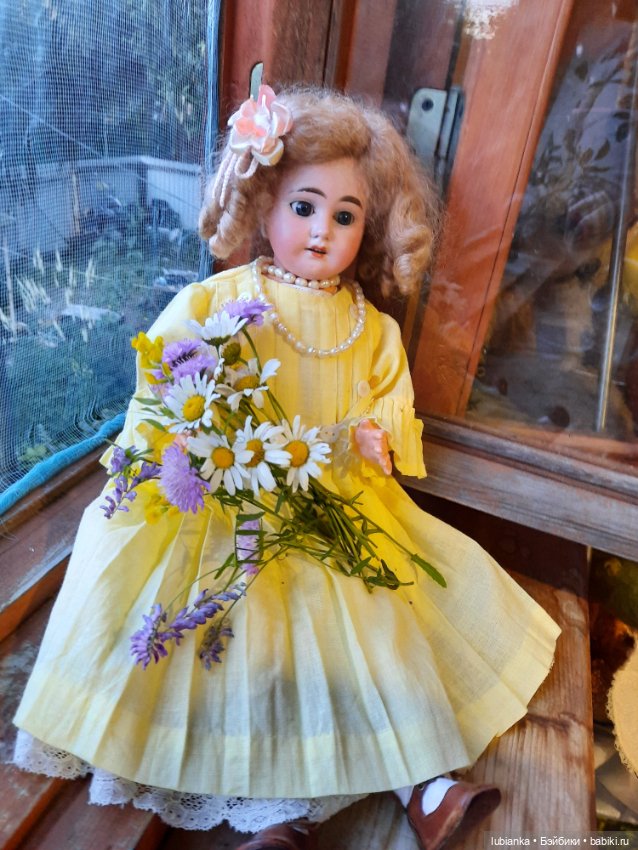 Моя солнечная девочка — Антикварные куклы Armand Marseille (AM): молд 390 (фото 2)
