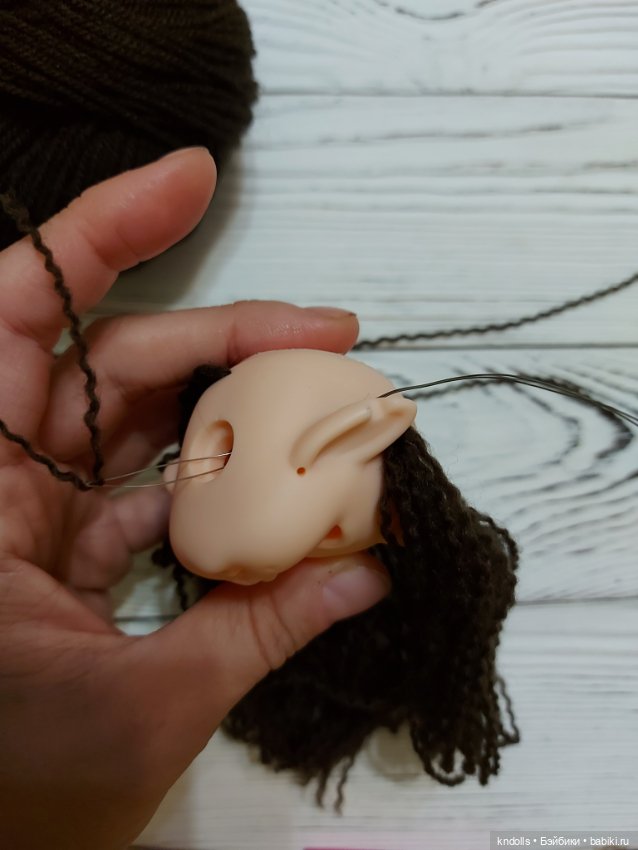 Как я прошиваю баболли — Перепрошивка волос и восстановление париков: МК (фото 5)