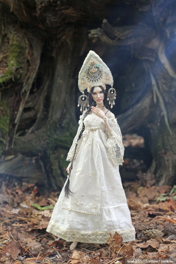 Русские сказки — Авторские шарнирные куклы своими руками: лепка (фото 3)