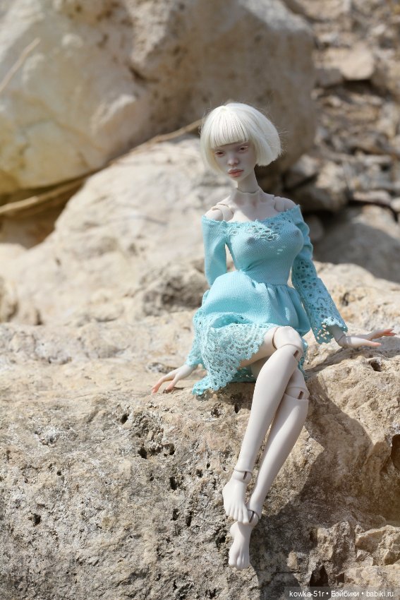 Savanna albino — Авторские шарнирные куклы своими руками: лепка