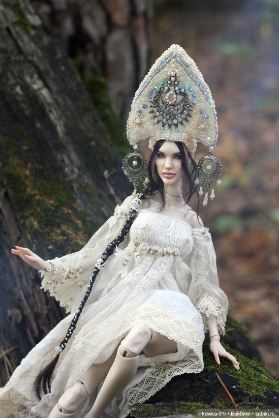 Русские сказки — Авторские шарнирные куклы своими руками: лепка