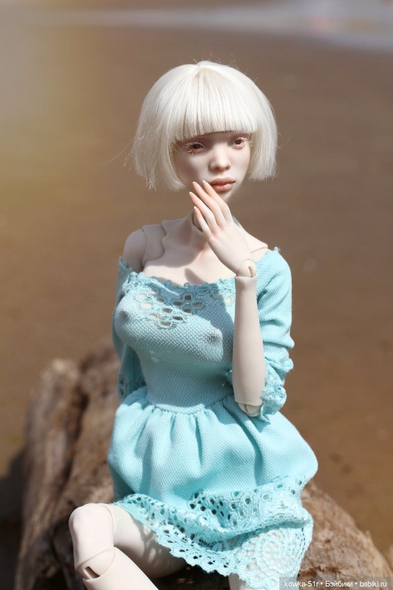 Savanna albino — Авторские шарнирные куклы своими руками: лепка