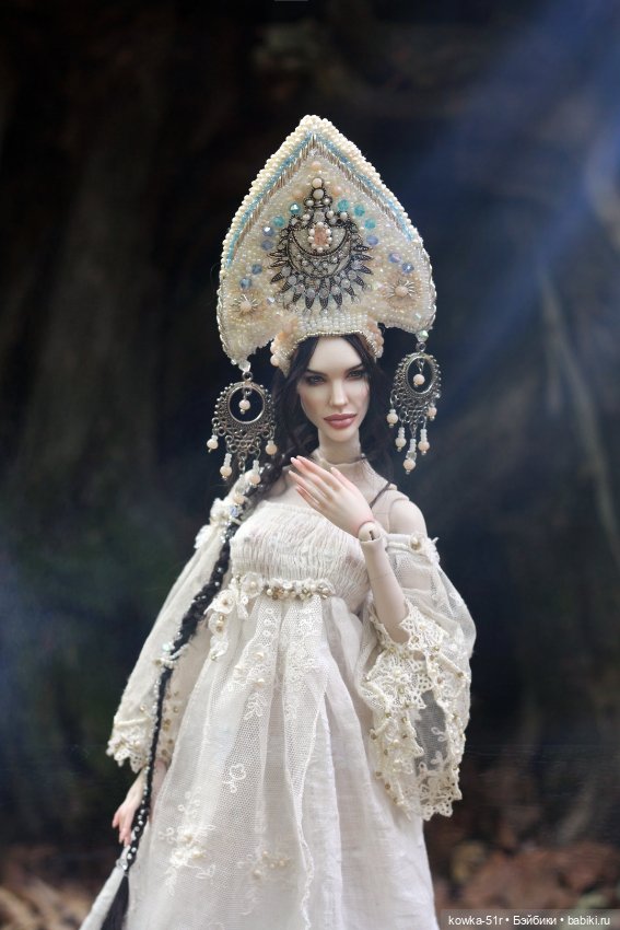 Русские сказки — Авторские шарнирные куклы своими руками: лепка (фото 2)