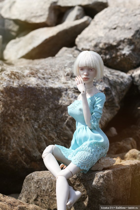 Savanna albino — Авторские шарнирные куклы своими руками: лепка