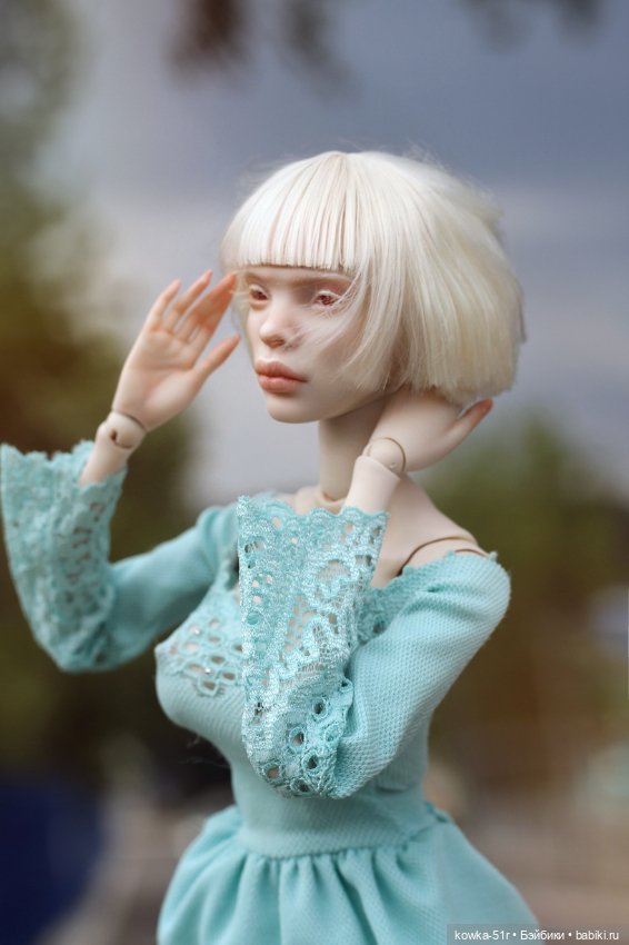 Savanna albino — Авторские шарнирные куклы своими руками: лепка