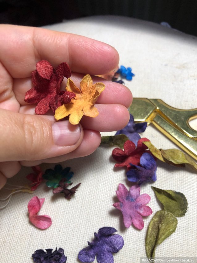 Изготовление Простых цветочков (фото 5)