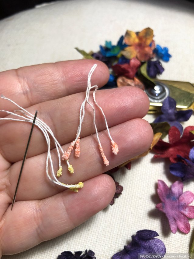 Изготовление Простых цветочков (фото 3)