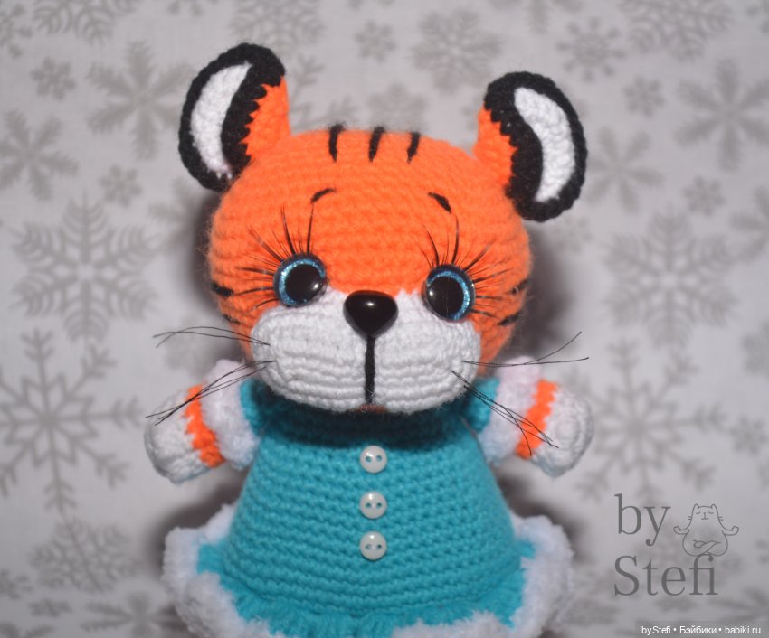 Тигруночка. Символ 2022. Авторская работа (фото 2)