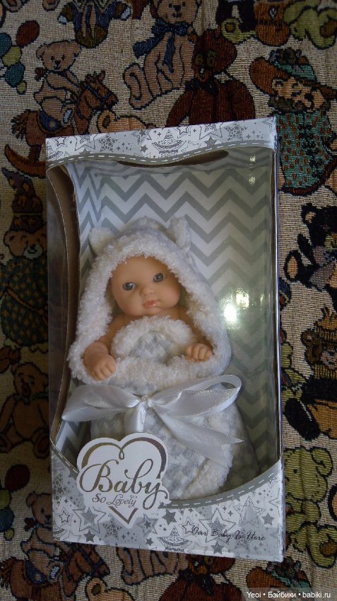 Пупс Baby so lovely, 20см. А ребенок очень милый