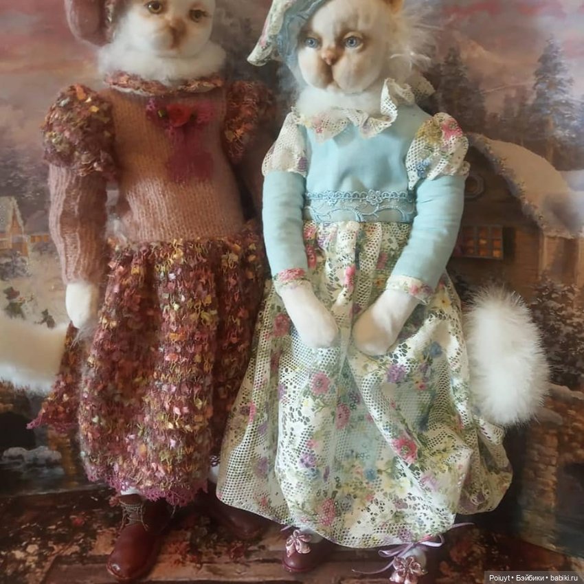 Шкаф и его новые жители — Домашние фото авторских кукол: личные коллекции (фото 9)