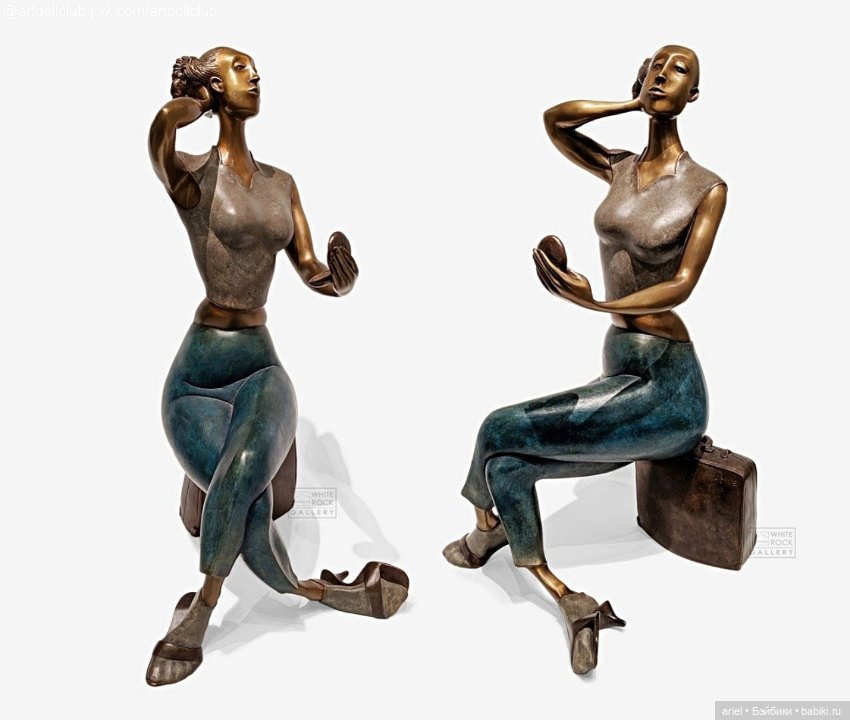 Бронзовые скульптуры от Элен Лабри (Hélène Labrie)