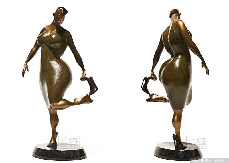 Бронзовые скульптуры от Элен Лабри (Hélène Labrie) (фото 9)