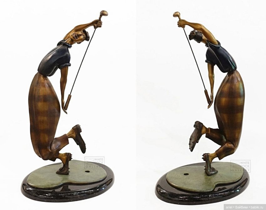 Бронзовые скульптуры от Элен Лабри (Hélène Labrie) (фото 3)