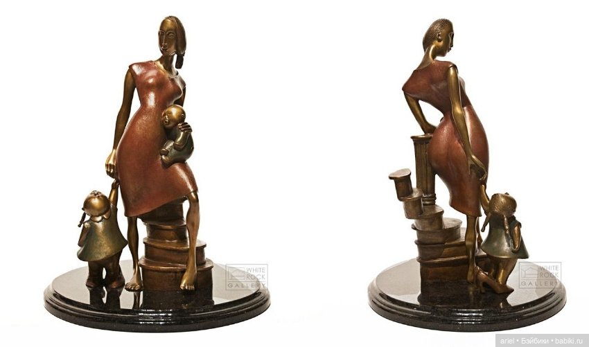 Бронзовые скульптуры от Элен Лабри (Hélène Labrie) (фото 4)