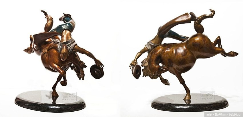 Бронзовые скульптуры от Элен Лабри (Hélène Labrie) (фото 2)