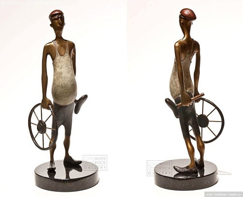 Бронзовые скульптуры от Элен Лабри (Hélène Labrie) (фото 6)