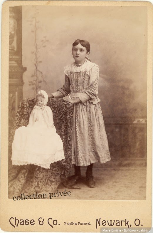 Дети с игрушками и без — Всё об антикварных куклах: история